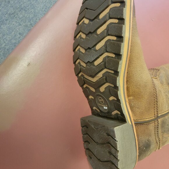 NEW Double H Trinity Maxflex Roper Buffalo leather women's work boots 9M 10M - Picture 4 of 5